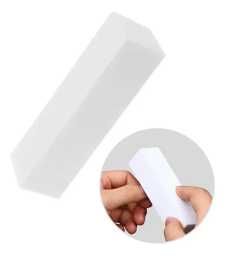 Bloque Pulido X 10 Uñas Esculpidas Acrilicas Gelificadas