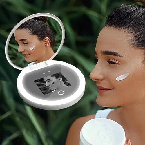 Yc Espejo Maququillaje Inteligente Luz 360 Deteccion “