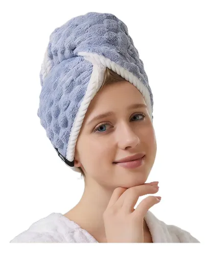 Gorro De Ducha Y Gorro De Secado De Pelo Cloud Fleece