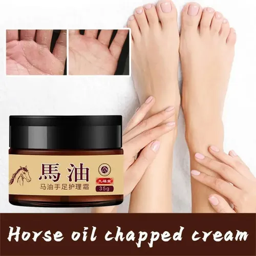 Ag Crema De Aceite De Caballo For Pies Contra Grietas Secas
