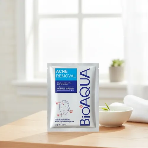 Set X5 Mascarilla Facial Rejuvenecedora Antiacné Bioaqua 18+