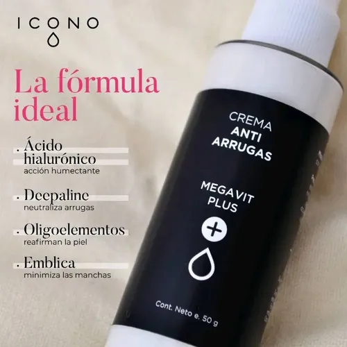 Eye Complex Ojeras 30g Y Crema Antiarrugas Megavit 50g Icono