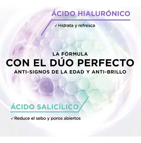 Gel De Limpieza Revitalif Acido Hialuronico Oil Control Momento De Aplicación Día/noche Tipo De Piel Grasa