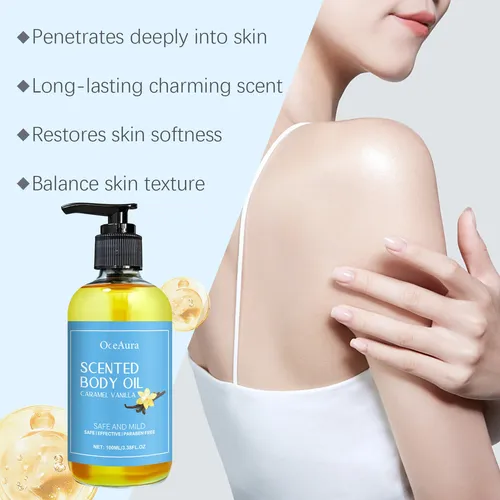Aceite Corporal Oceaura 100ml Caramel Vanilla