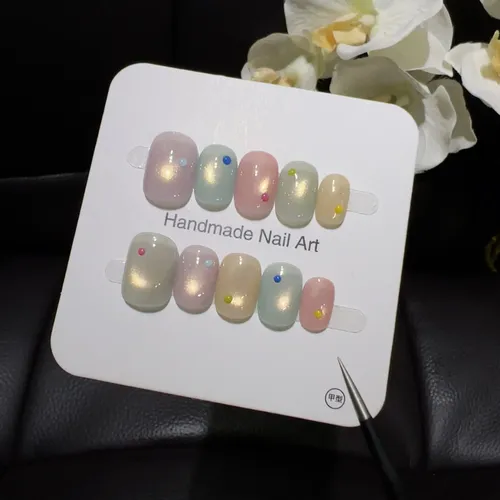 Ofrecemos Alta Calidad. Parche De Uñas Usable De Lunares De