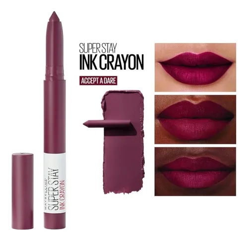 Labial Maybelline Superstay Ink Crayon 60 Accept A Dare