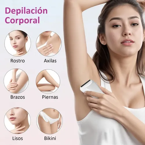 Maquina Depiladora Electrica Rasuradora Mujer Uso