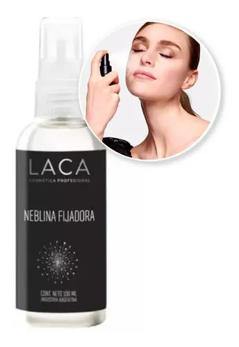 Fijador De Maquillaje Spray Neblina Fijadora Laca Cosmética
