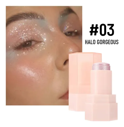 Útil Lápiz Iluminador De Gelatina Brillante De 6 Colores Que