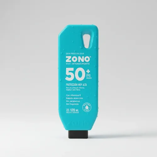 Protector Solar Zono 50fps Vit. E Proteccion Muy Alta 120ml
