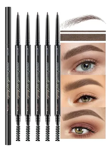 Lápices De Cejas Y Delineador Duales Impermeables