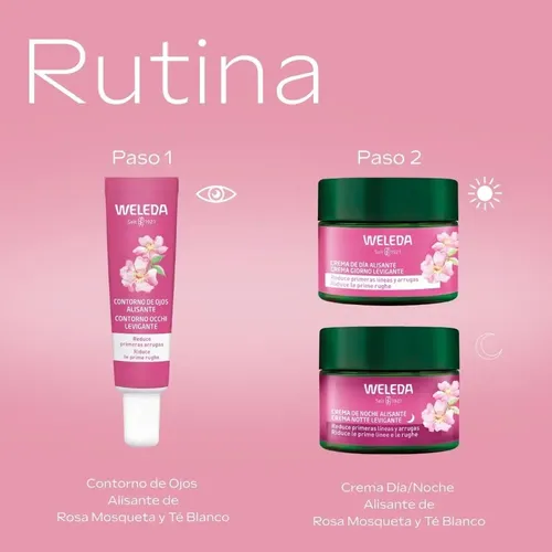 Crema Noche Alisante Natural Rosa Mosqueta Y Té Blanco 40ml