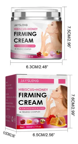 Crema Reafirmante De Miel De Hibisco, Hidratante Y Nutritiva