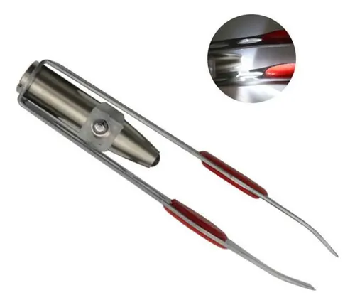 Pinzas For Cejas De Acero Inoxidable Led, Depiladoras, 1