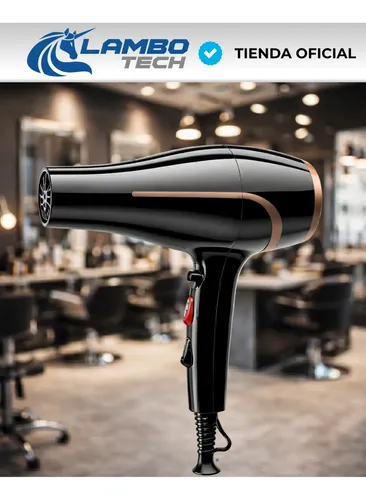 Secador De Pelo Profesional 2400w Compacto Ligero Peluqueria