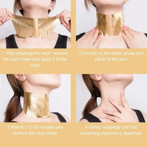 Mascarilla Hidratante De Colágeno Para El Cuello, Cuidado