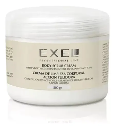 Crema Pulidora Corporal 480 Gr Exfoliante Grano Grueso