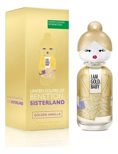 Perfume Mujer Benetton Sisterland Golden Vanilla 80ml