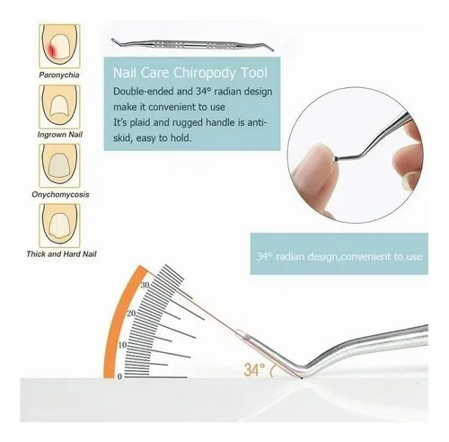 Paquete De 8 Kits De Cortaúñas For Uñas Encarnadas