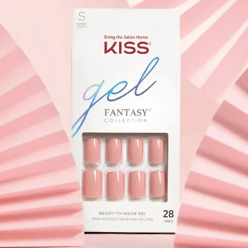 Uñas Postizas Bliss | Kiss Gel Fantasy Glue-on Reutilizables