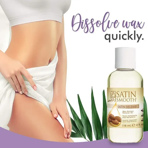 Aceite Posdepilatorio Satin Smooth Satin Release 2×4 Oz