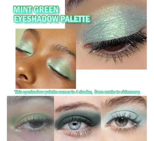Paleta De Sombras K’apeine Sage Green 4 Colores