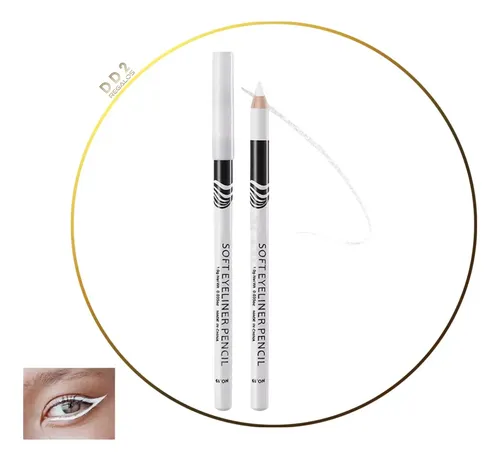 Lápiz Delineador Blanco Iluminador Cejas Ojos Microblading