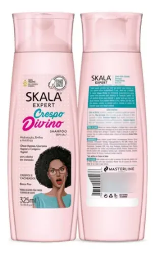 Skala Kit Shampoo + Acondicionador Crespo Divino 100% Vegano