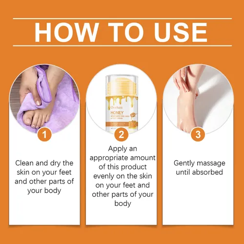 M Crema Para Pies Oceaura Honey Para Talones Secos Y Y