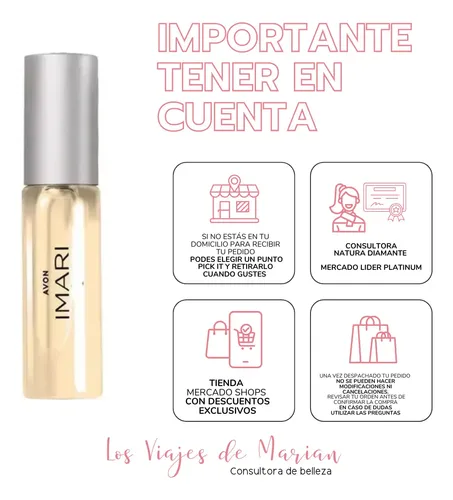 Eau De Toilette Imari Original Femenino Travelsize Avon Lvdm