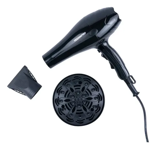 Secador De Pelo Profesional Black Blast Teknikpro