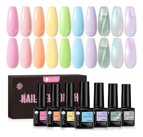 Set Gel Pastel Ur Sugar 10 Colores Uñas