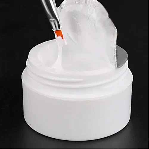 3 Gel Transparente Blanco Rosa Gelificadas Kapping Clarifica