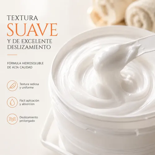 Crema Base X3kg Neutra Hidrosoluble Hidratante Spa Masajes