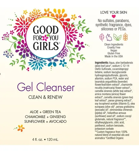 Gel Limpiador Facial Vegano 118ml Bueno Para Ti Girls