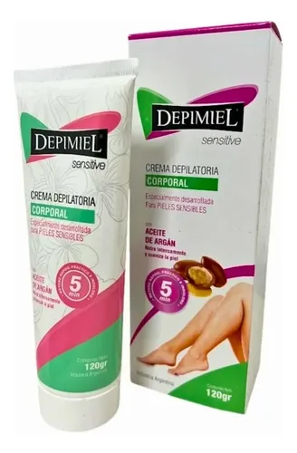 Crema Depilatoria Corporal Piel Sensible Depimiel 120g
