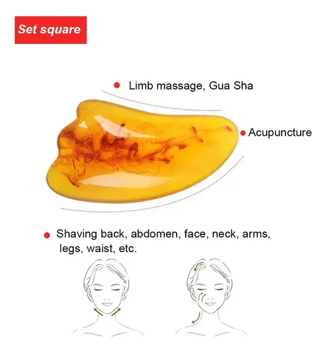 Set De 7 Masajeadores Faciales Para Pizarra De Acupuntura