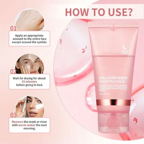 Máscara Facial Colágeno Hidratante 75 Ml