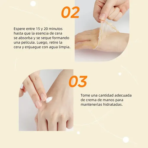 Leite Mel Cera Para Mãos,50g,1pcs