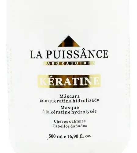La Puissance Keratina Anti Frizz Máscara Pelo Dañado X 500ml