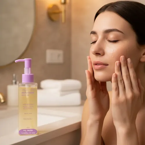 Aceite Limpiador Facial Remov Maquillaje City Girl Todo Tipo