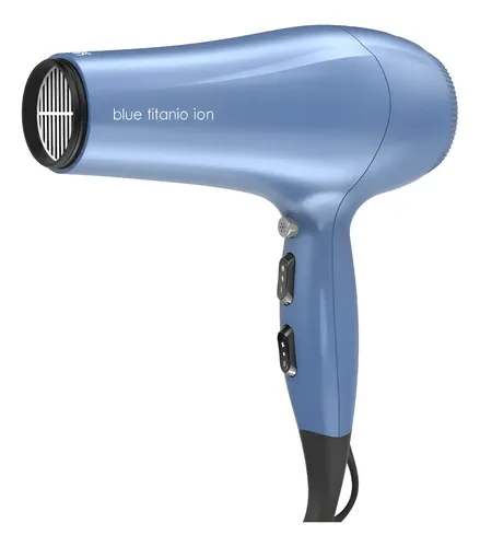 Secador De Pelo Gama Mistral Blue Titanio Ion Boquilla 2200w
