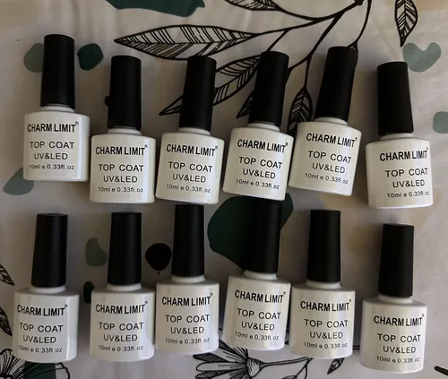 Esmalte Top Coat Charm Límit X 2 Unidades
