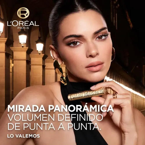 Máscara De Pestañas Panorama Loreal Paris Volumen Extremo