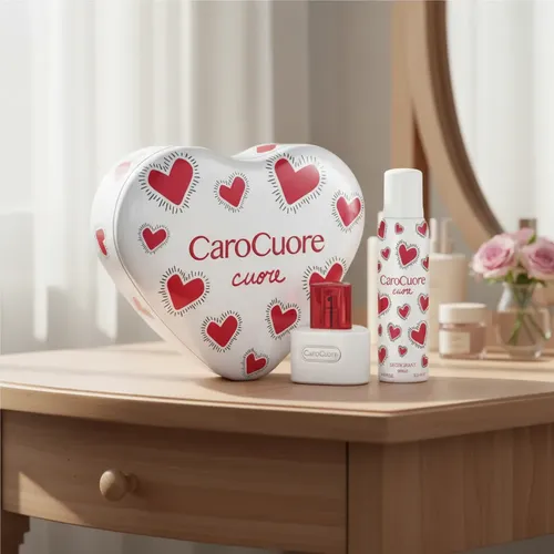 Perfume Caro Cuore Cuore Edt 60ml Set