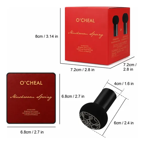 Base Cushion Ocheal Esponja Hongo Larga Duración