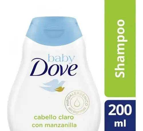 Shampoo Dove Humectación Enriquecida Cabello Claro 200ml