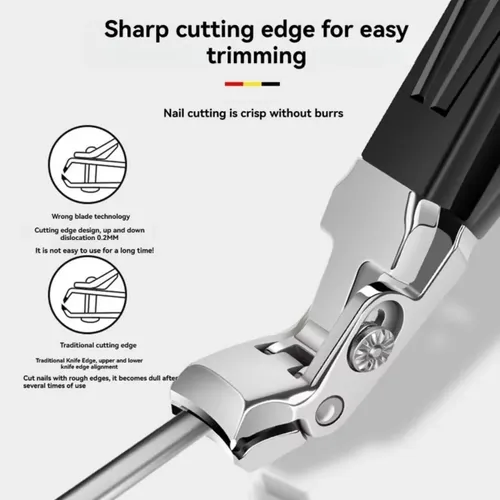 Cortaúñas Orthoclip, Cortaúñas De Mandíbula Ancha Y Gruesa