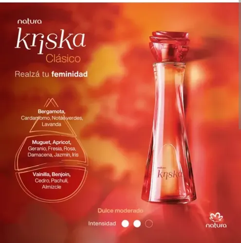 Perfume Fragancia Kriska Natura 25ml