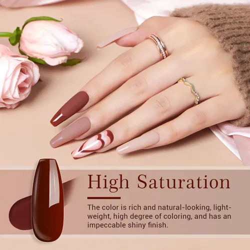 Azurebeauty Kit Dip Powder Uñas Set Base Top Coat
